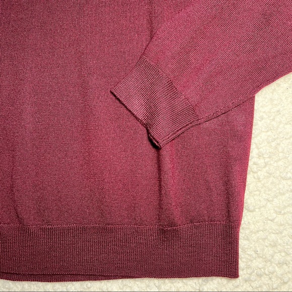 NWT Club Room Wool-Blend V-Neck Sweater - Picture 5 of 5